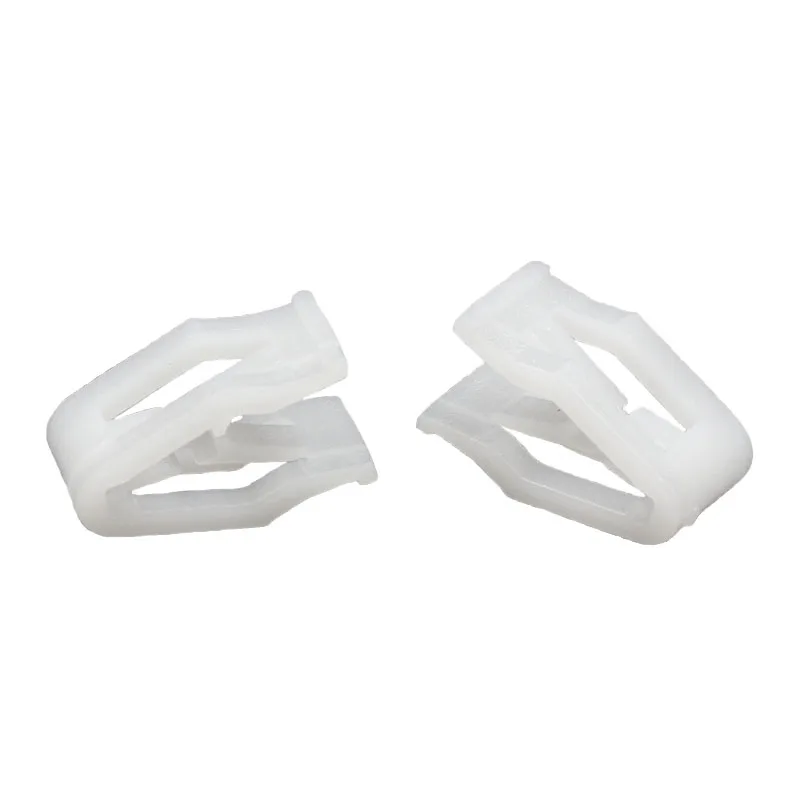 Car Console DVDCD Trim Clamp White Instrument Panel U-Type Clips Retainer