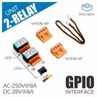 M5Stack Official 2-Channel SPST Relay Unit