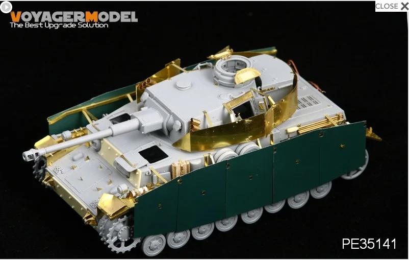 

Voyeger PE35141 1/35 German Pz.kPfw. IV Ausf F2/G (For DRAGON 6360)