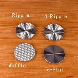 The base of The force tamper parts D-ripple/flat/waffle base 58.5mm the force tamper holder