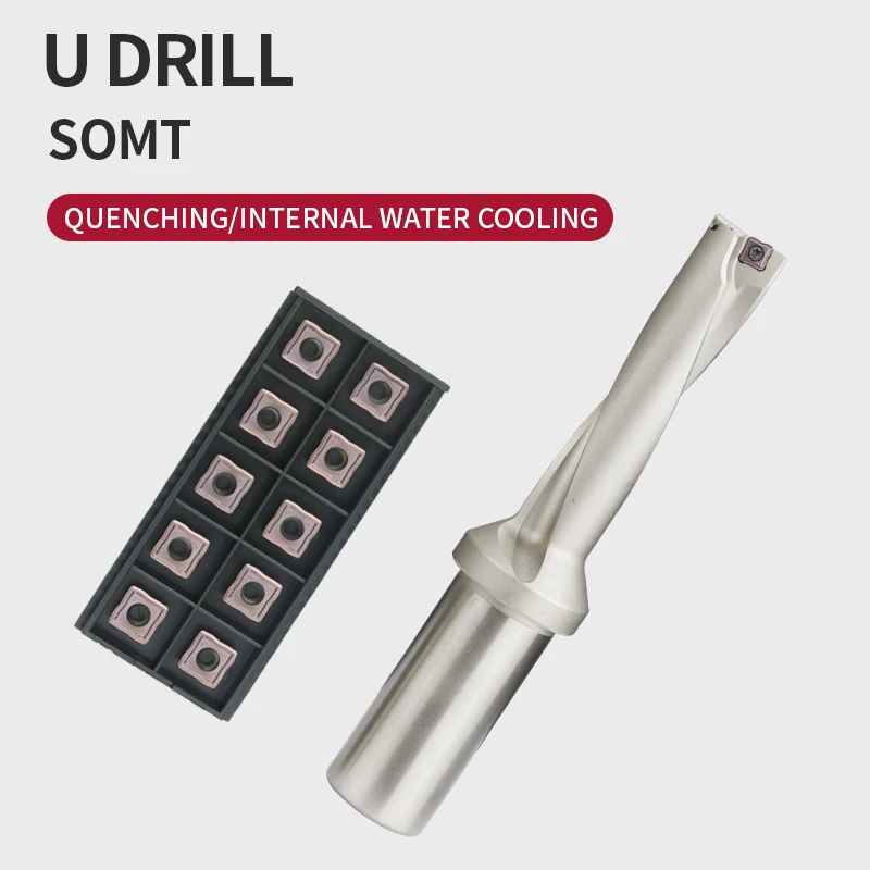 1PC C20-2D10-23SOMT04 C25-3D17-54SOMT06 C32-4D36-148SOMT11 CNC Lathe Tool Indexable U drill For SOMT Carbide Insert