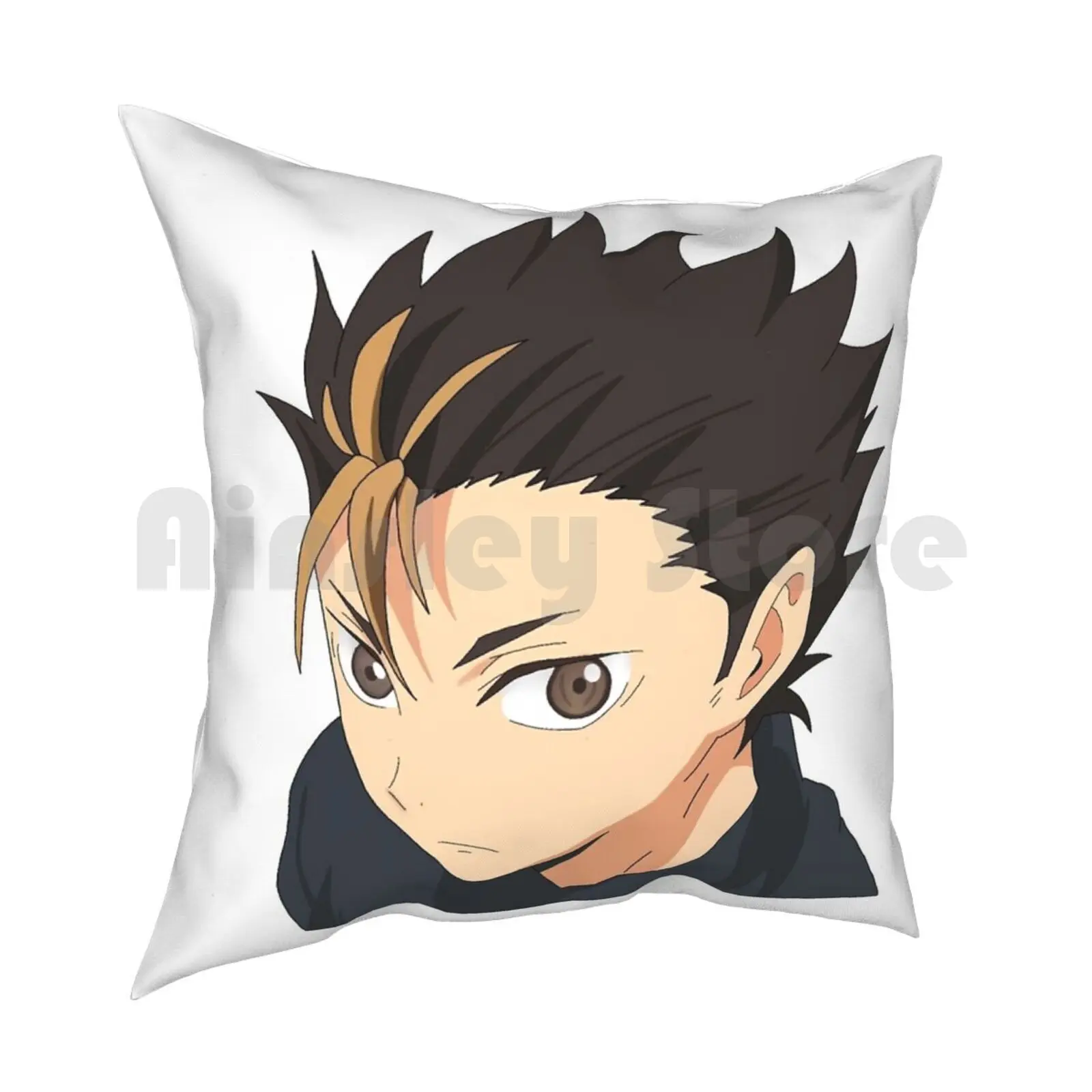 Nishinoya Pillow Case Printed Home Soft DIY Pillow cover Anime Manga Haikyu Haikyuu Nishinoya Nishinoya Yu Karasuno