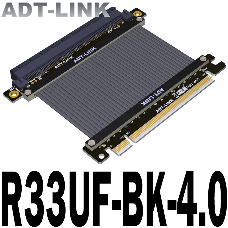 

Новейший PCIe 3,0x16 подъемный кабель RTX3090 RX6800xt графическая карта ATX чехол 90/180 градусов GPU подъемник расширения PCI E3.0 гибкий кабель