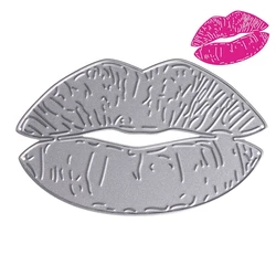 2022 New Lips Cutting Dies Stencils Scrapbook Album Embossing Card DIY Craft Decor