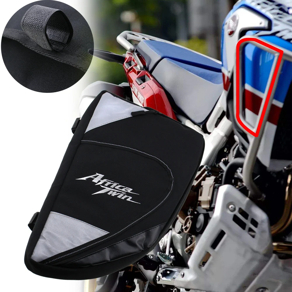 

Motorcycle Frame Crash Bars Waterproof Bag Repair Tool Placement Bag for Honda CRF1000L Africa Twin CRF1000L Adventure Sports