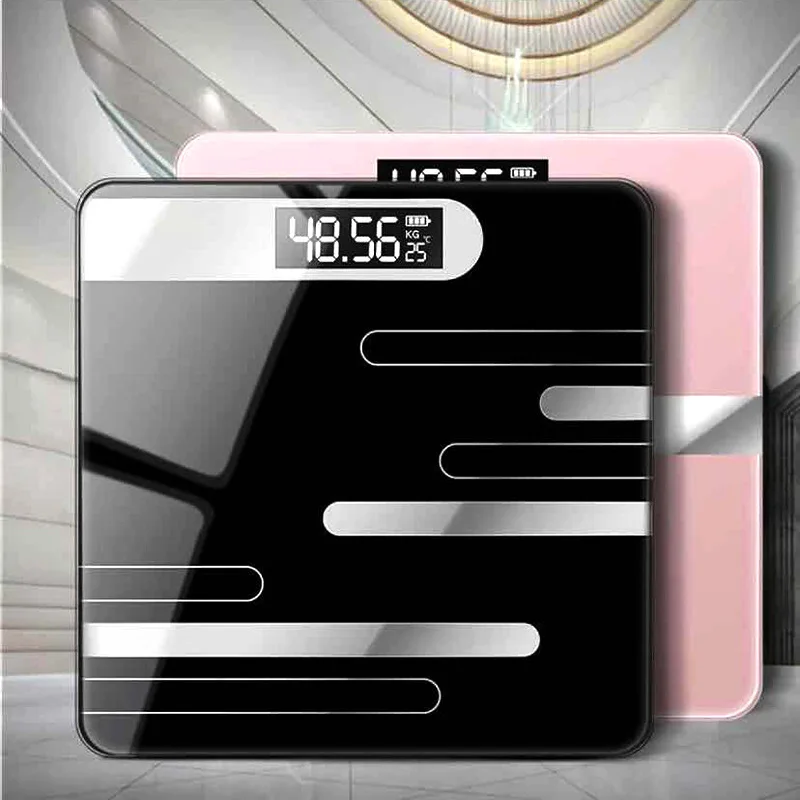 

Precision New Body Scale Glass Digital Electronic Smart Scale LCD Display Body Scale Healthy Electronic Weight Scale