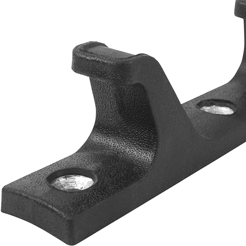 Horizontal Wall Mounted Barbell Rod Holders 2 Bar Storage Frame Barbell Dumbbell Storaged Rack Space Saving Wall Bracket