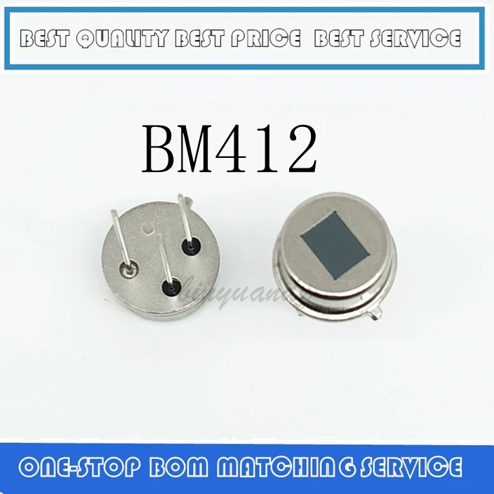 5PCS-20PCS BM412 TO-4 Pyroelectric Infrared Sensor