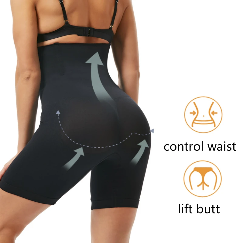 Women Body Shaper Slimming Waist Underwear Belly Butt Control Panties Thigh Lingries 