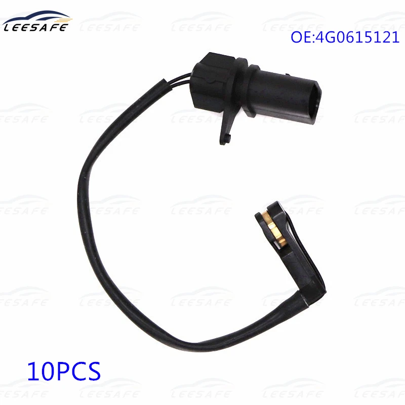 10PCS Rear Brake Pad Wear Sensor 4G0615121 for AUDI A6 Allroad 4G2 4G5 C7 Avant Quattro A7 Sportback 4GA 4GF PORSCHE MACAN 95B