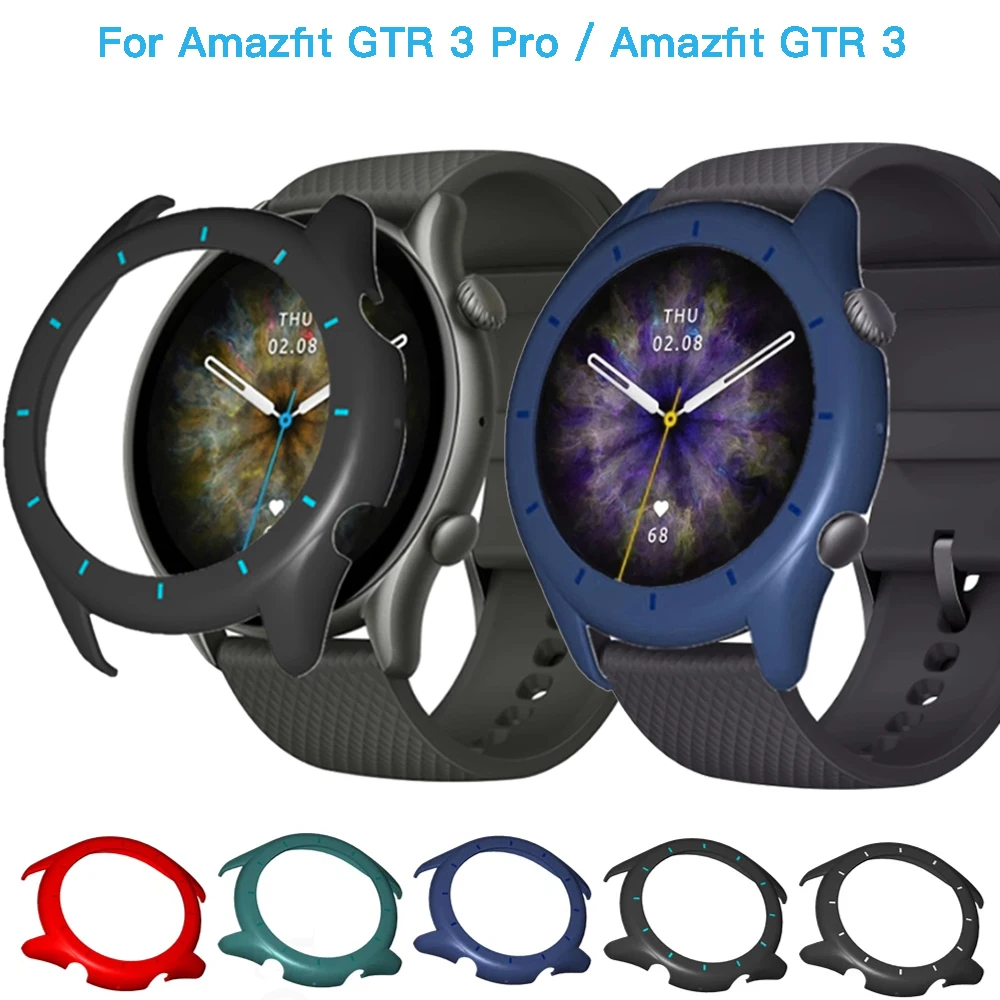 غطاء حماية للكمبيوتر الشخصي لهاتف Xiaomi Amazfit GTR 3 Pro غطاء ساعة ذكية لهاتف Huami Amazfit GTR3 Pro غطاء حماية ممتص للصدمات