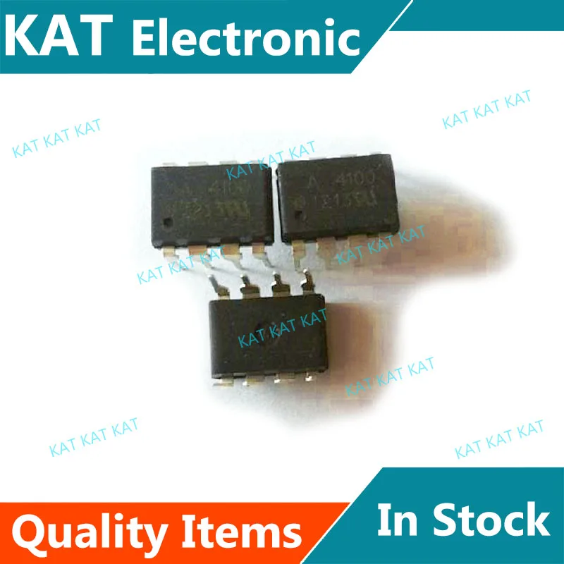 5 unids/lote HCPL-4100 A4100 HCPL4100 acoplado ópticamente transmisor de bucle de corriente de 20 mA