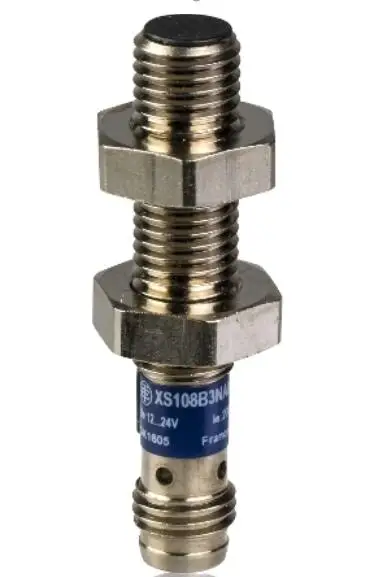 XS108B3NAM8 inductive sensor XS1 M8, L42.5mm, brass, Sn2.5mm, 12..24VDC, M8