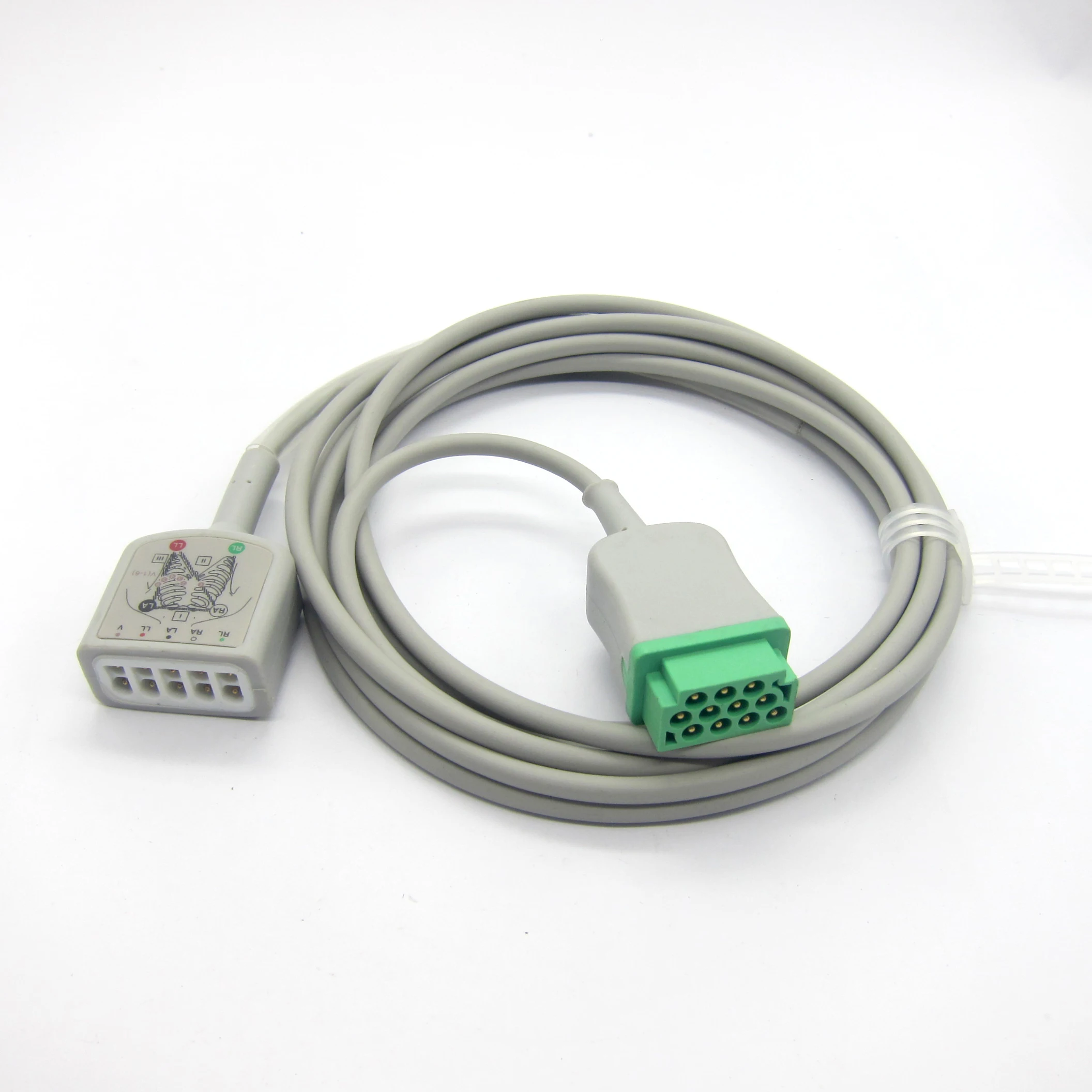 EKG 5-adriges Stammkabel für GE 3-5 Leads Patientenmonitor – Detail 1