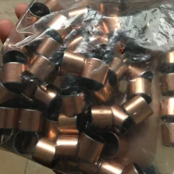 50 pieces/lot SF-1 1615 Oilless bush  DU Self-lubricating bushing Sintered bush  Size 16*18*15mm