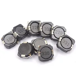 5pcs CDRH104R patch shielding power inductors 10 22 uh uh uh 33 220 330 100 221 331 10 * 10 * 4 mm