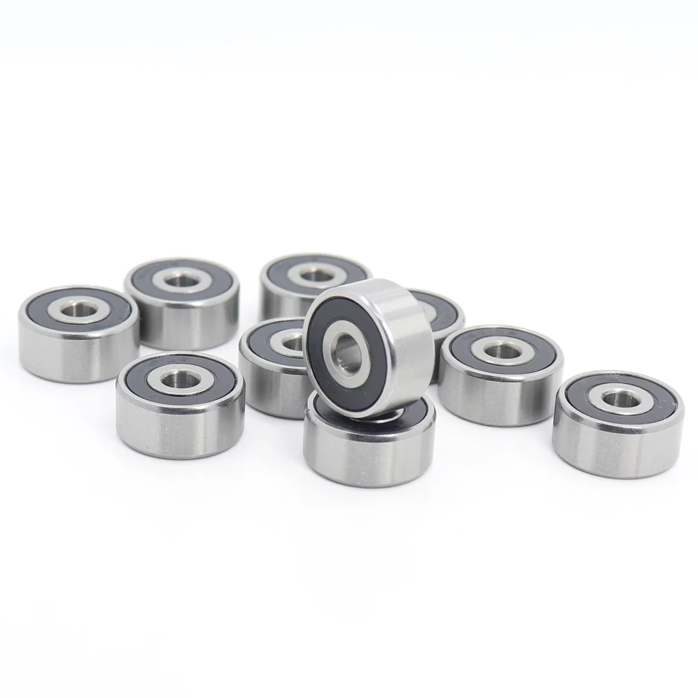 1603RS Bearing 7.938X22.225X8.731 Mm ABEC-1 10Pcs Inch Miniatuur 1603 Rs 2RS Kogellagers 1603-2RS Lager