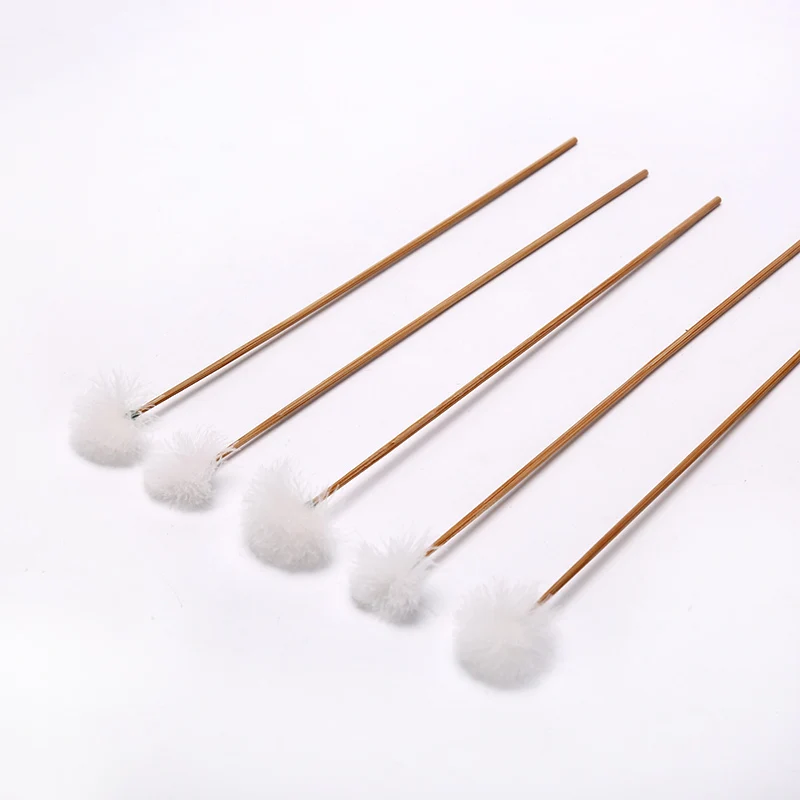 5Pcs Goose Feather Earpick Wax Remover Curette Adult Bamboo Handle Ear Dig Tools Spoon Cleaner Stick Health Care