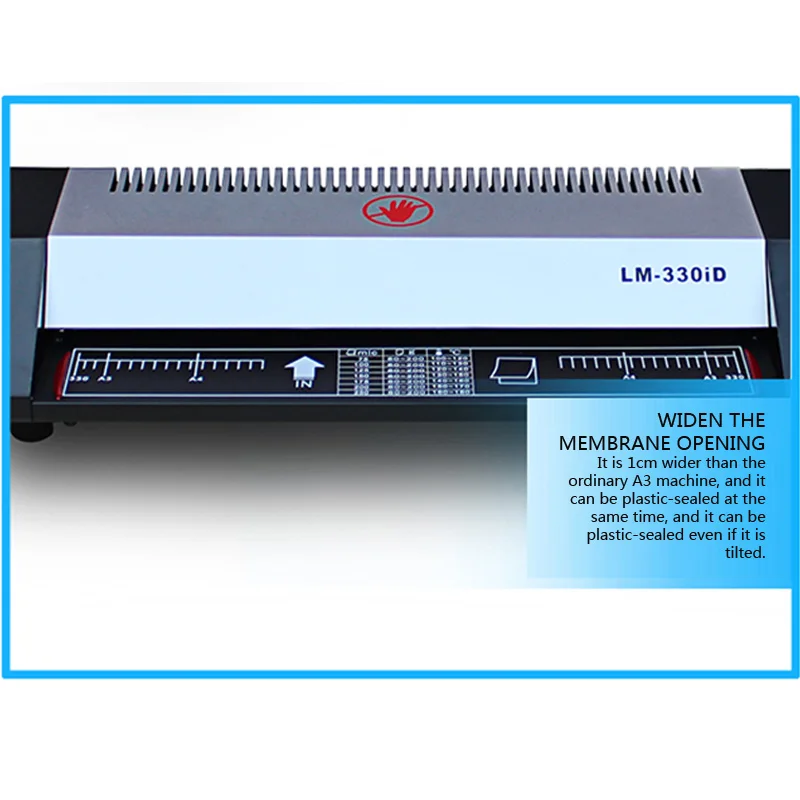 LM-330iD เย็นเครื่องเคลือบบัตร Laminator เครื่องเคลือบบัตร A4A3พลาสติกเครื่องแฟ้มภาพกาว4-พลาสติกเครื่องฟิล์ม