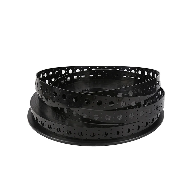 DIY Design Black Band Flexible Tape Build One LED Tree Mount Strip Rope for 12mm WS2811 LED Pixel String Module Light