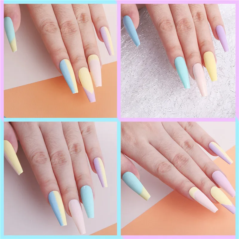 BIUTEE Macaron Nail Art Gel Polish For Manicure Gel Varnishes Hybrid Semi Permanent Top Base Coat Matte Soak Off LED UV Nail Gel