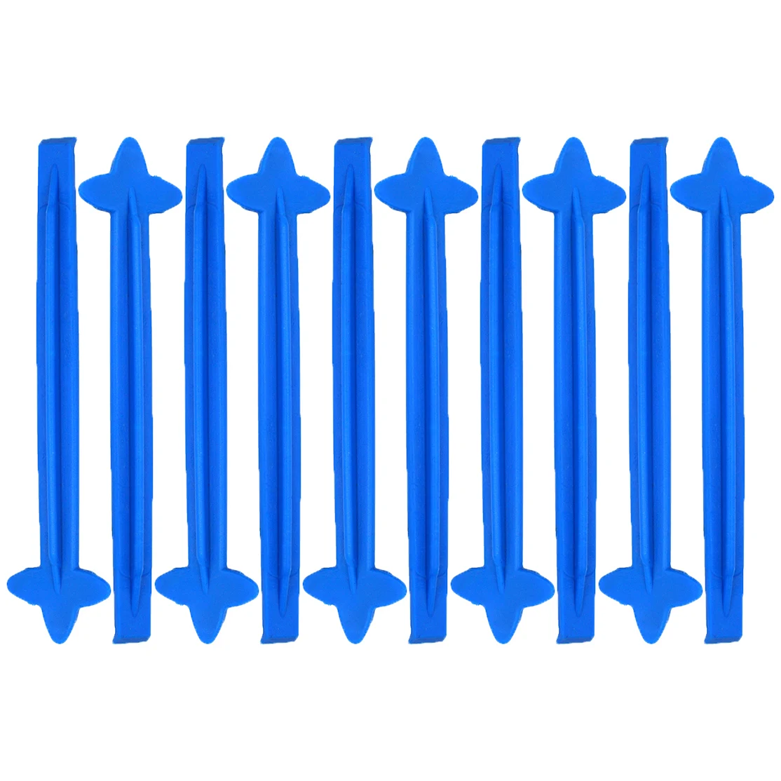 10Piece Durable Triangle Nylon Plastic Spudger Pry Opening Crowbar for Mobile Phone Tablet Disassemble Repair Tool Set