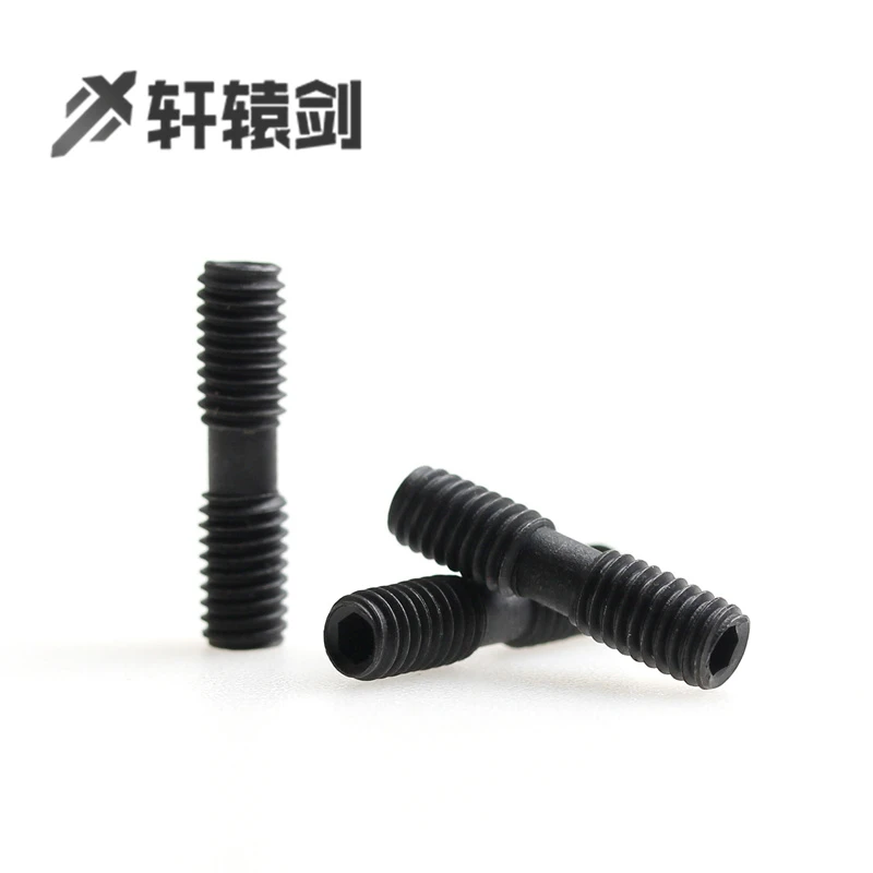 10PCS ML0520 ML0620 ML0625 ML0830 CNC Lathe High Quality Double Head Screw CNC Machine Tool Accessories Spare Screw