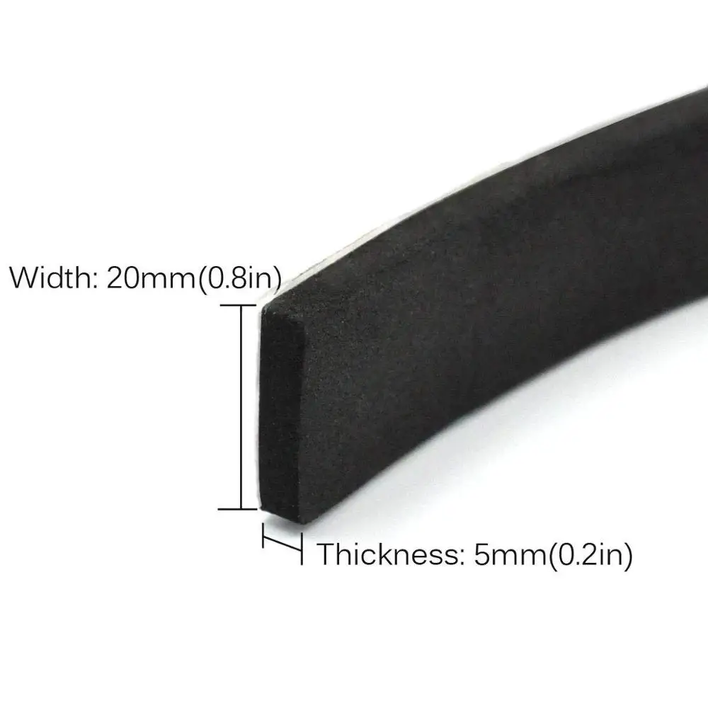 Tiras de parachoques suaves para Roomba, accesorio de protección para Robot y muebles, compatible con iRobot 671, Roomba 500, 600, 700, serie 800 (21 "X0.8")