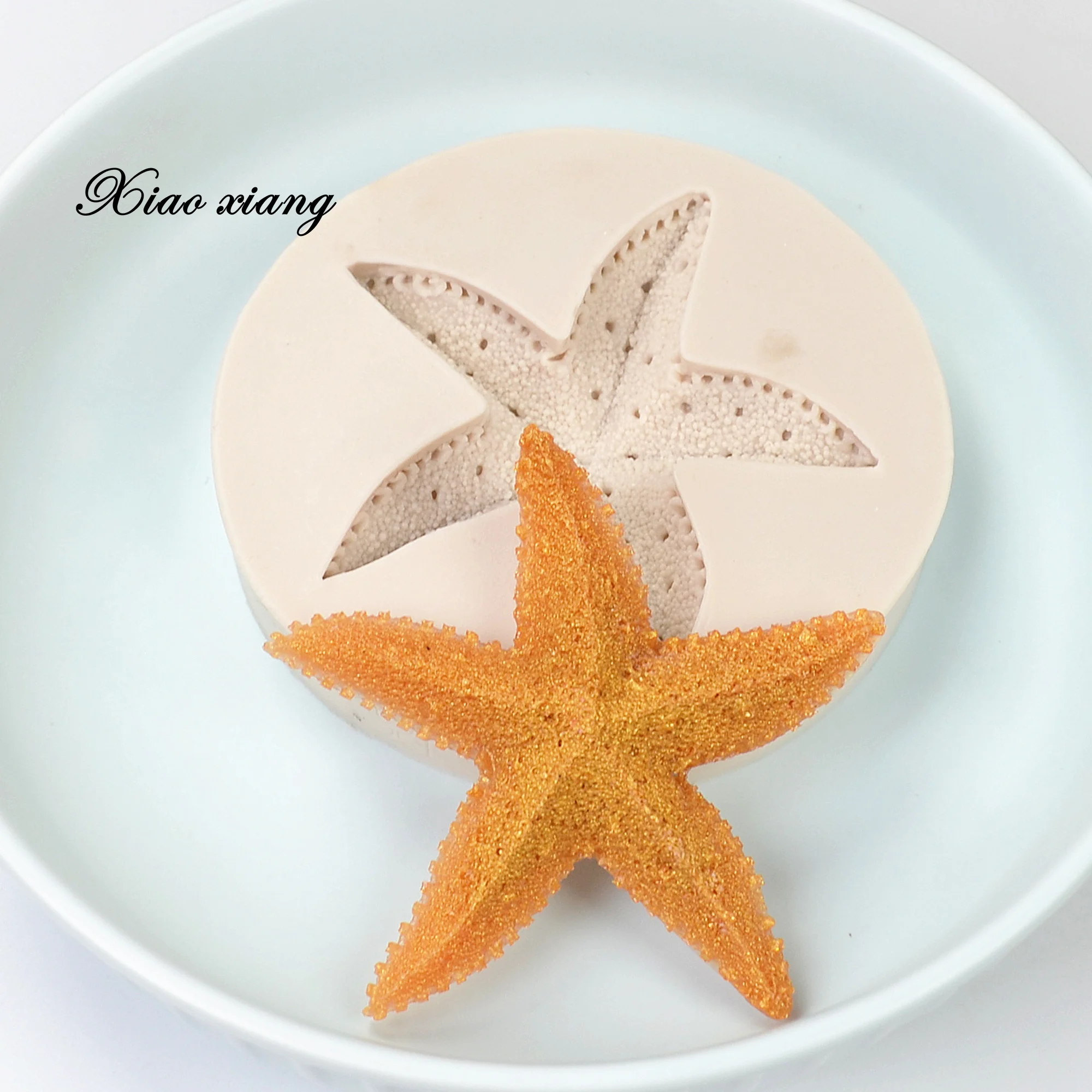 3D Starfish Silicone Cake Molds For Baking Fondant Chocolate Cake Decorating Tools DIY Handmade Clay Resin Soap Baking Moulds