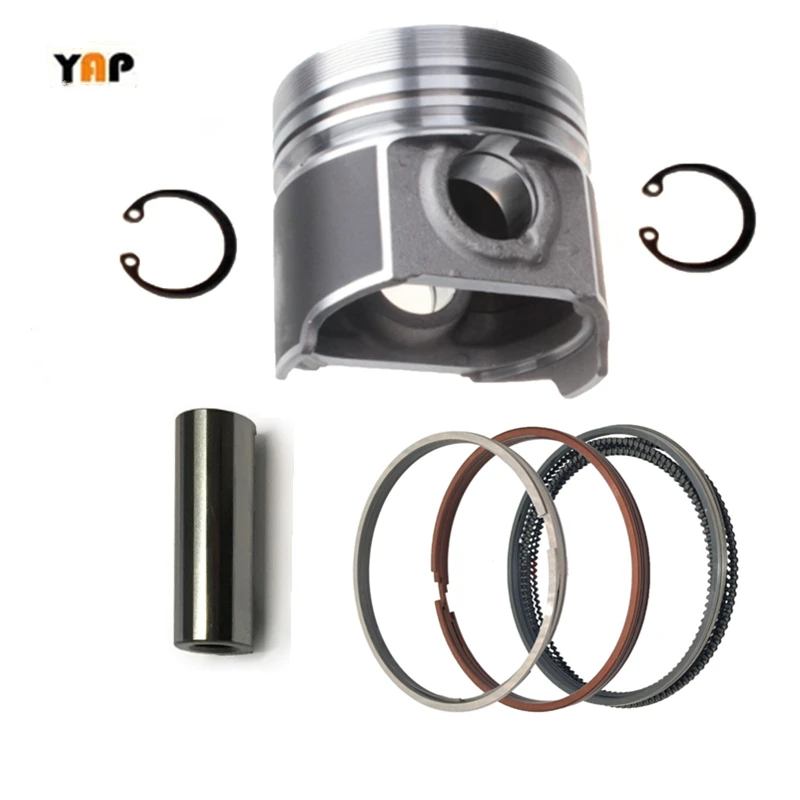 1Cylinder New STD Piston & Piston Rings Set FOR Kubota Tractor KX121-2 KX161-2 L4200DTGSTC L4300TD L4350DT L4400DT L4630HST