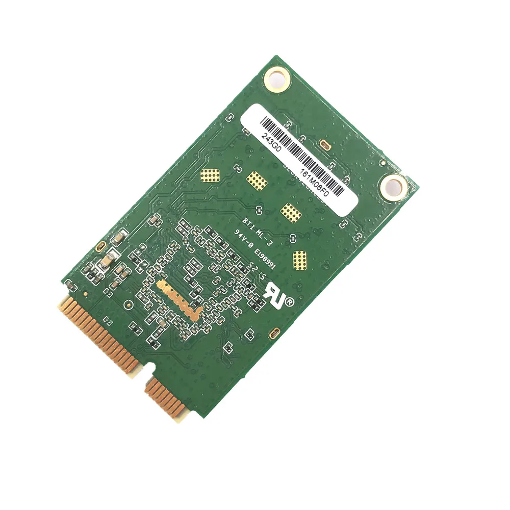 Broadcom 2.4/5Ghz BCM43465 802.11AC/A/B/G/N 4x4 MU-MIMO 2.2Gbps Mini PCIe WiFi Card