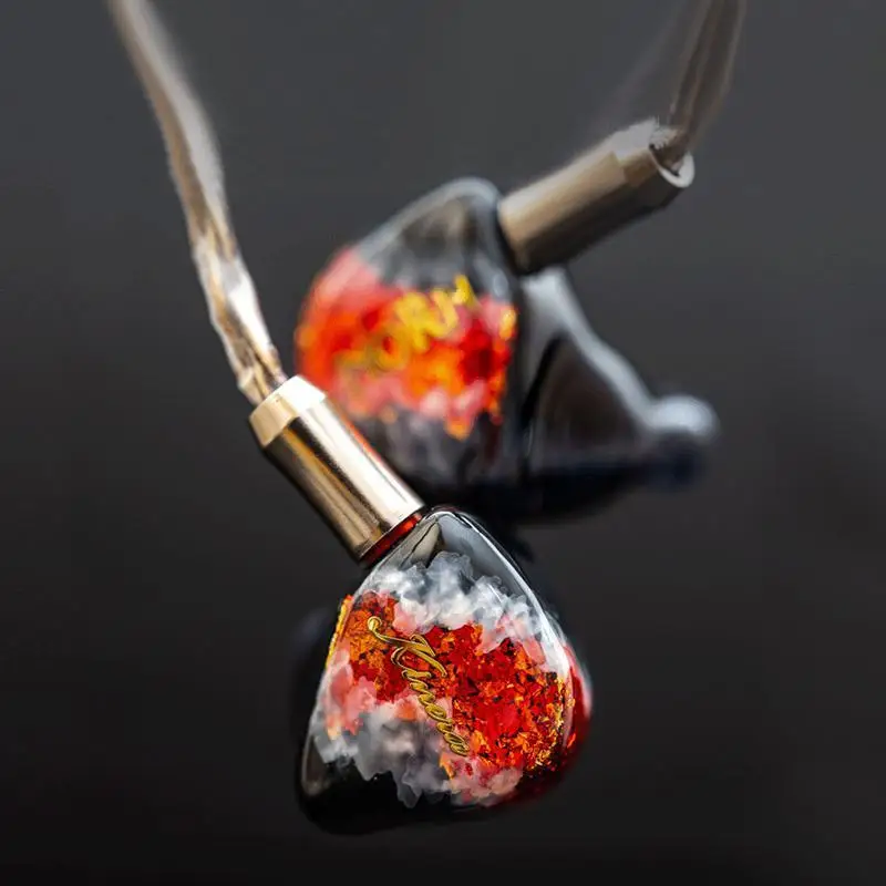 KINERA-auriculares internos NORN 4BA 1DD, audífonos híbridos de alta fidelidad para DJ Studio, audiófilos, músicos, con Cable desmontable de 2 pines 0,78