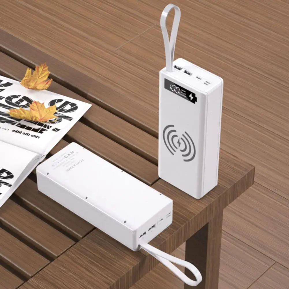 1 Set C16-QI Power Bank Case Welding Free Stable Power Bank Box DIY Fast Charging 16x18650 QCs Charger Box for Smart Phone