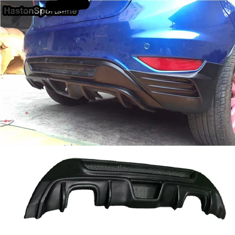 

For Ford Fiesta MK7 ABS Rear Trunk Diffuser Boky Kit 2008 2009 2010 2011 2012 2013 2014