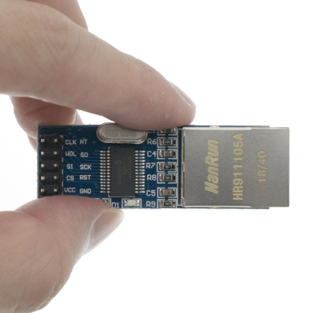 1pcs Mini ENC28J60 Ethernet Shield/Ethernet Shield For Nano SPI interface LAN network module Ethernet module