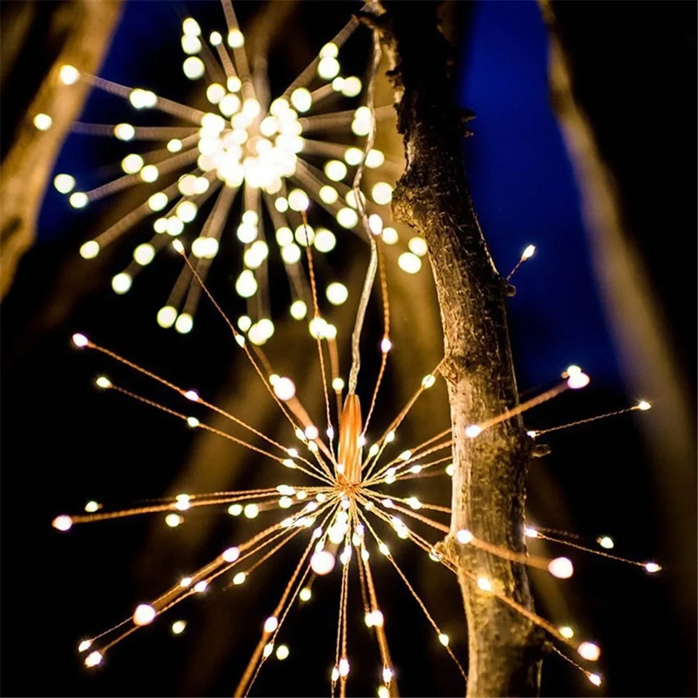 

Fireworks Explosion Solar String Lights Solar Garden Light LED String Christmas Festival Fairy Lights Outdoor Solar Lamps