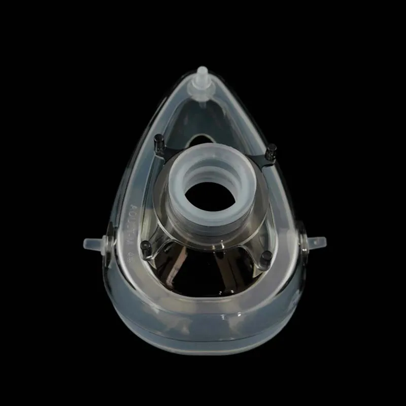 قناع التخدير الطبي القابل للتصرف قناع السيليكا للبالغين قناع الأكسجين الطبي قناع التخدير لحديثي الولادة