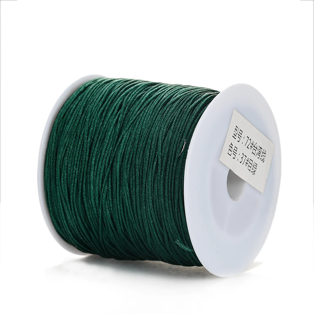 100 m/Rolle, 0,8 mm, 28 Farben, Nylonfaden, Schnur für DIY-Herstellung von Armbändern, Halsketten, handgefertigten Bastelzubehör – Detail 6