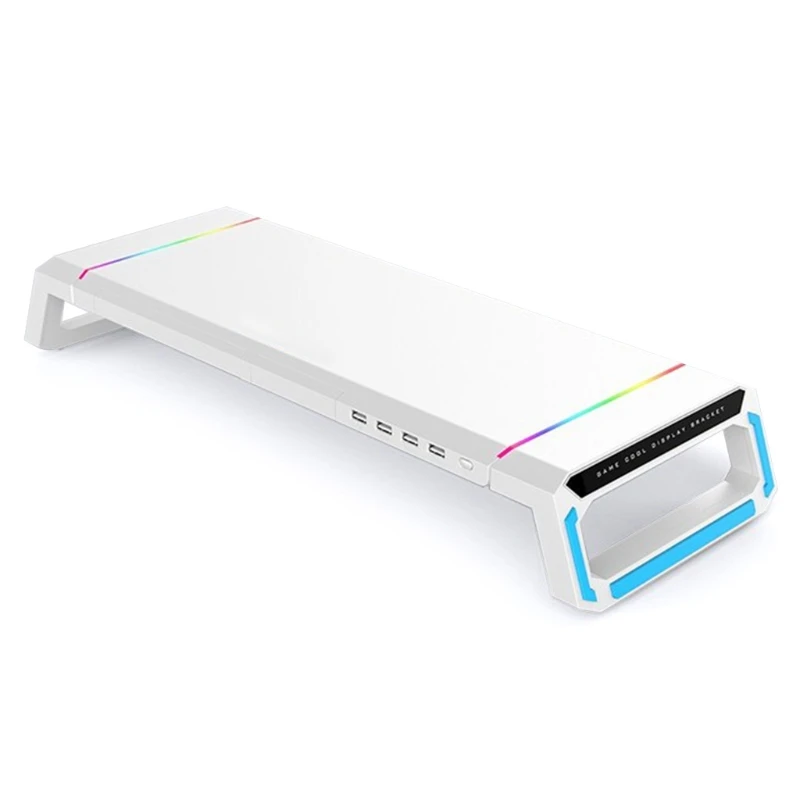 Imagem -02 - Suporte Rgb para Monitor de Computador Notebook Universal Usb 2.0 Ju01 21 Dropshipping