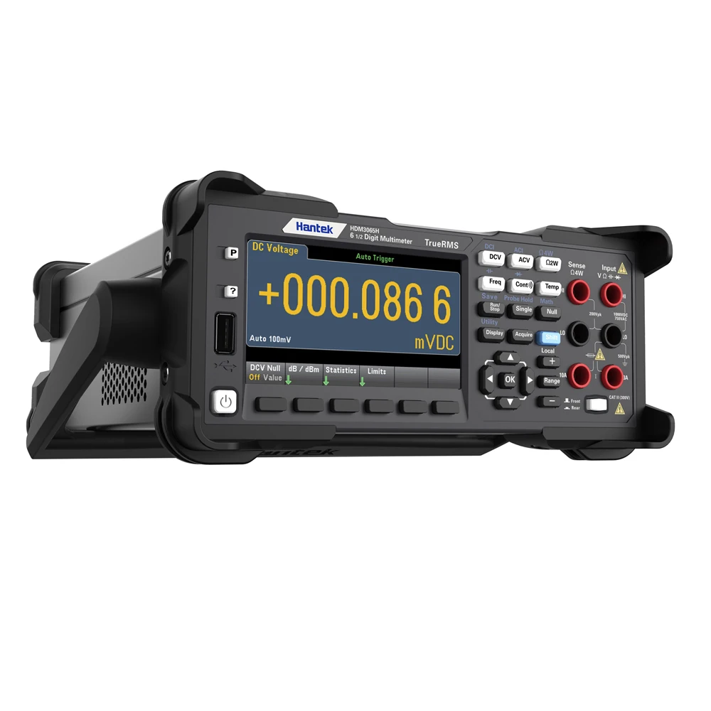 Hantek-مقياس متعدد رقمي بشاشة LCD ، جهاز اختبار تردد أخذ العينات عالي السرعة ، سلسلة HDM3055 ، 5 ، دقة أول بت ،