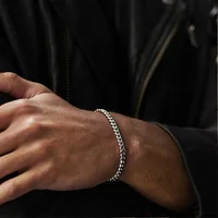3-11mm Chunky Miami Curb Chain Bracelet for Men, Stainless Steel 3 3-11mm Chunky Miami Curb Chain Bracelet for Men, Stainless Steel 3