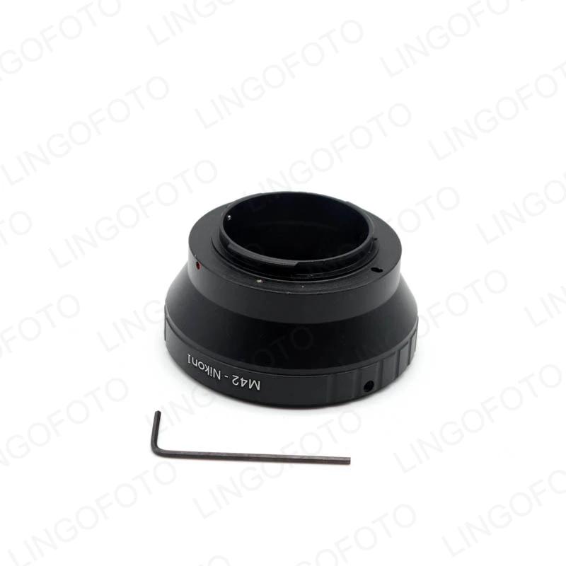 M42 Lens Adapter Ring M42 Screw Mount Lens Adapter for Nikon N1 DSLR Camera A7 J1 Nx10 NP8267