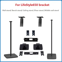 Staffe di montaggio per BOSE LifeStyle 650 supporto per altoparlanti supporto da parete a soffitto supporto da parete centrale staffa per altoparlanti nero/bianco