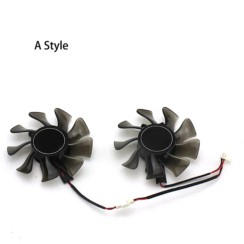 واحد/مزدوج مروحة المبرد برودة استبدال مراوح التبريد ل GTX1050 1050ti ألعاب بطاقة جرافيكس