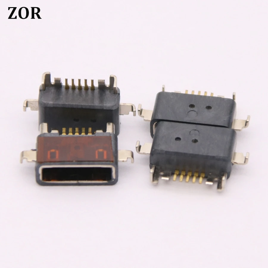 10PCS Micro USB Jack Socket Connector Port for Xiaomi Redmi 1s 2 3 3s Charging Plug for Hongmi note 2 3 4 3G 4G