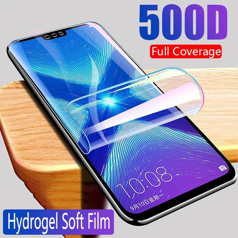 Protective Hydrogel Film Full Cover Not Glass for Huawei Honor 8x 8 9 10 Lite 10i 20 Pro 7a 7c Pro Screen Protector Film