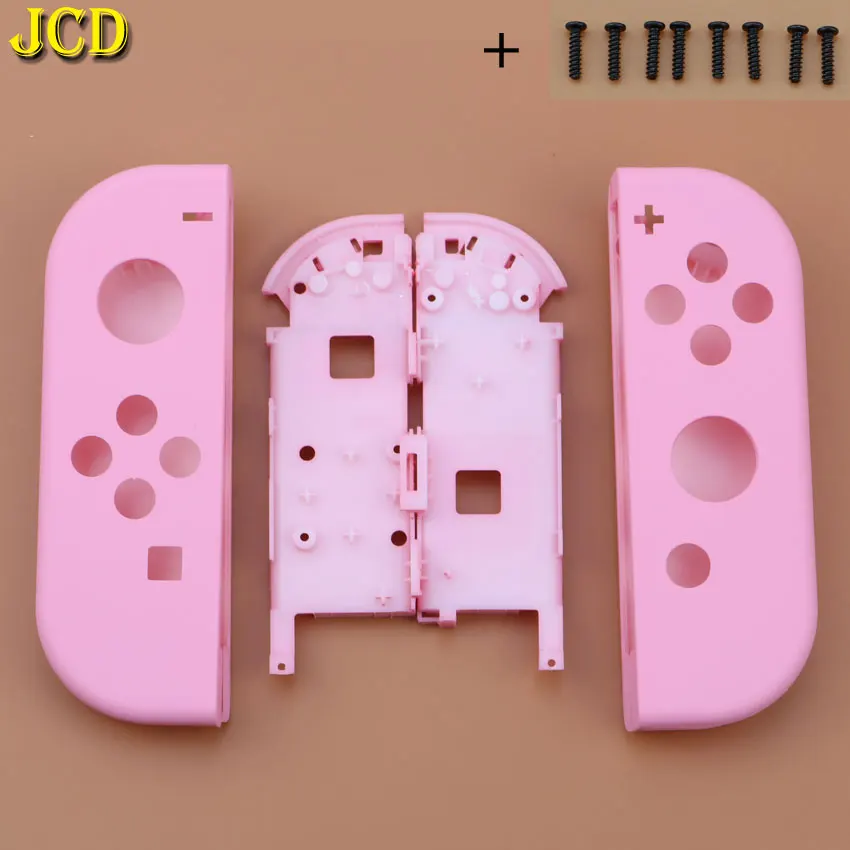 JCD Nhựa Thay Thế Nhà Ở Ốp Lưng Nintend Switch NS Bộ Điều Khiển Cho NX Joy-Con Vỏ Tay Cầm Chơi Game