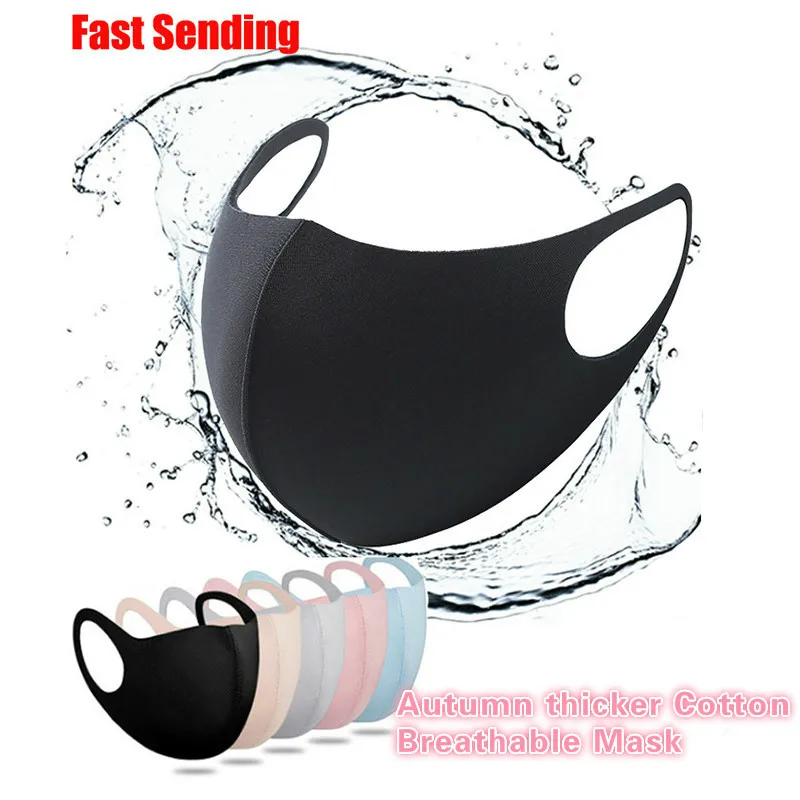 

10pcs Anti-Dust Cycling Face Masks Mouth Mask Reusable Masks Washable Mascarillas Face Shield Masque Facial Mask