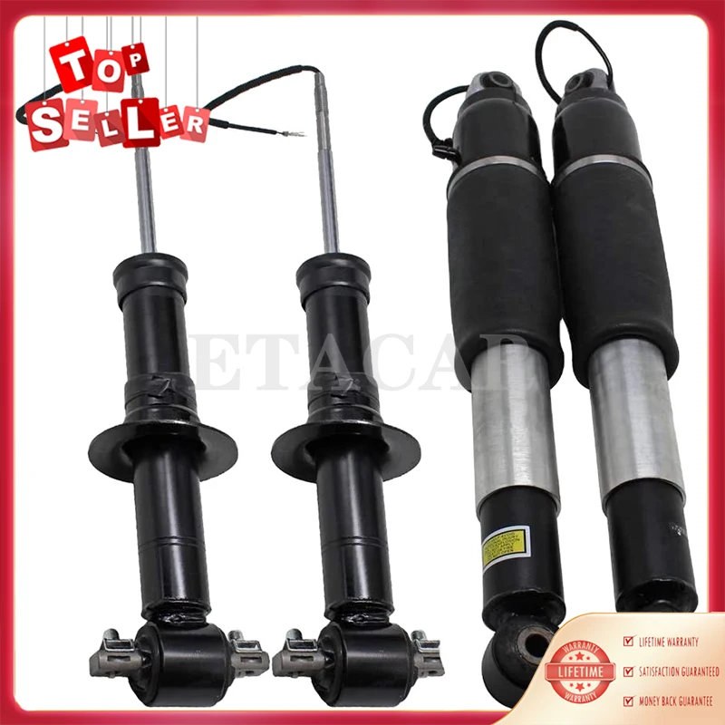 

4pcs Rear Front Air Suspension Struts Shock with Electric 84176631 84176675 For Cadillac Escalade Chevrolet Suburban Yukon