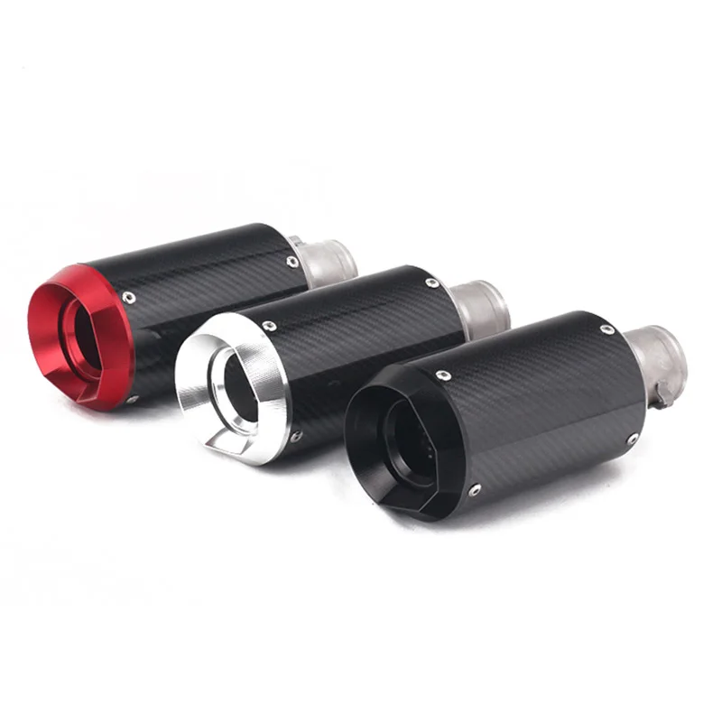 

Universal Motorcycle Project Exhaust Pipe Escape Modified Moto Carbon Fiber Muffle For R6 Z900 CB400 CB600 MSX125 K7 K6 GSR750
